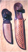 Knife sheath for the belt.